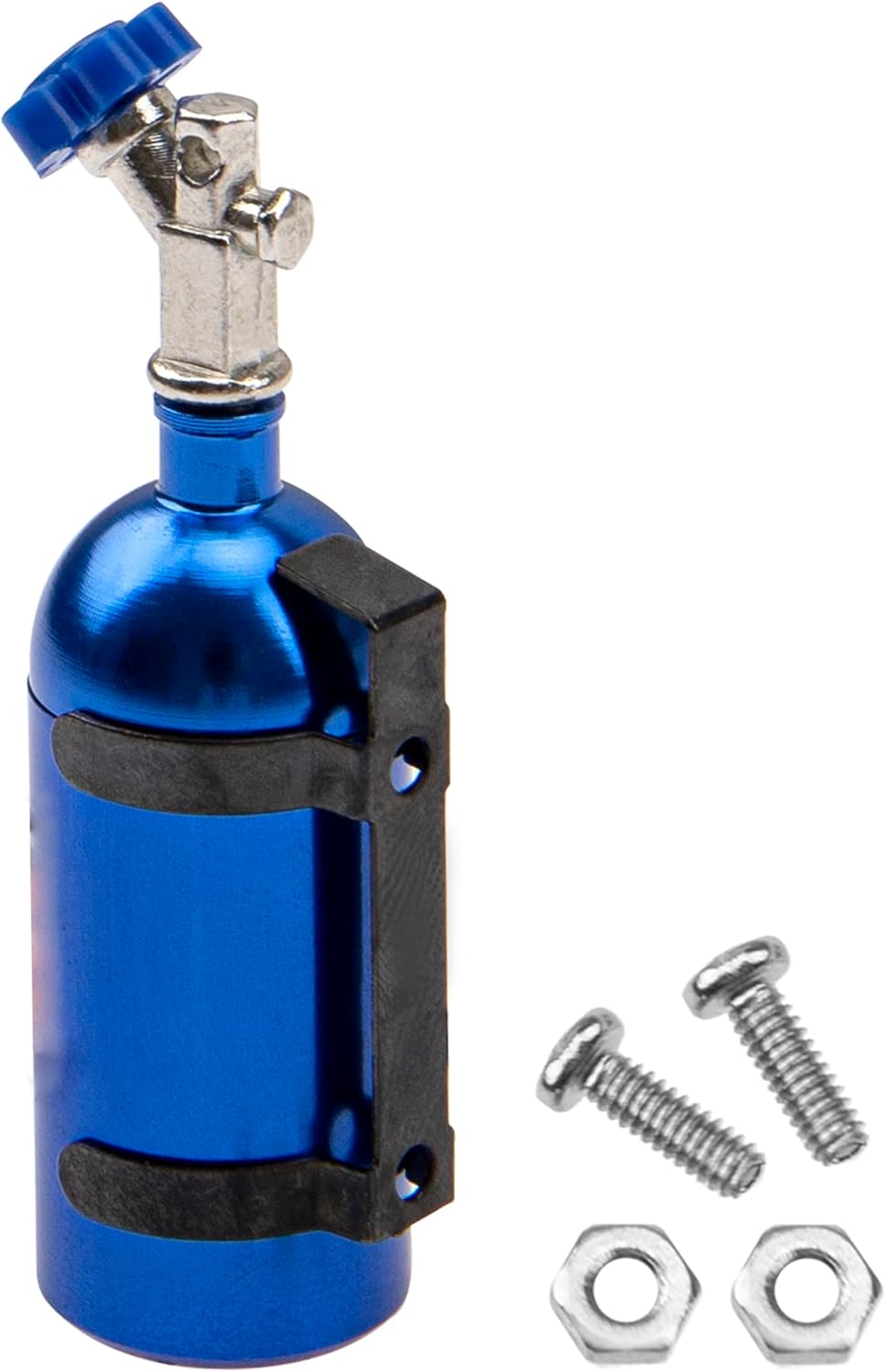 2Pack Vgoohobby Simulation Nitrogen Bottle Decoration Part Accessory Compatible with Traxxas TRX4 Axial SCX10 RC4WD Tamiya CC01 D90 90046 1/10 RC Crawler (Bue)