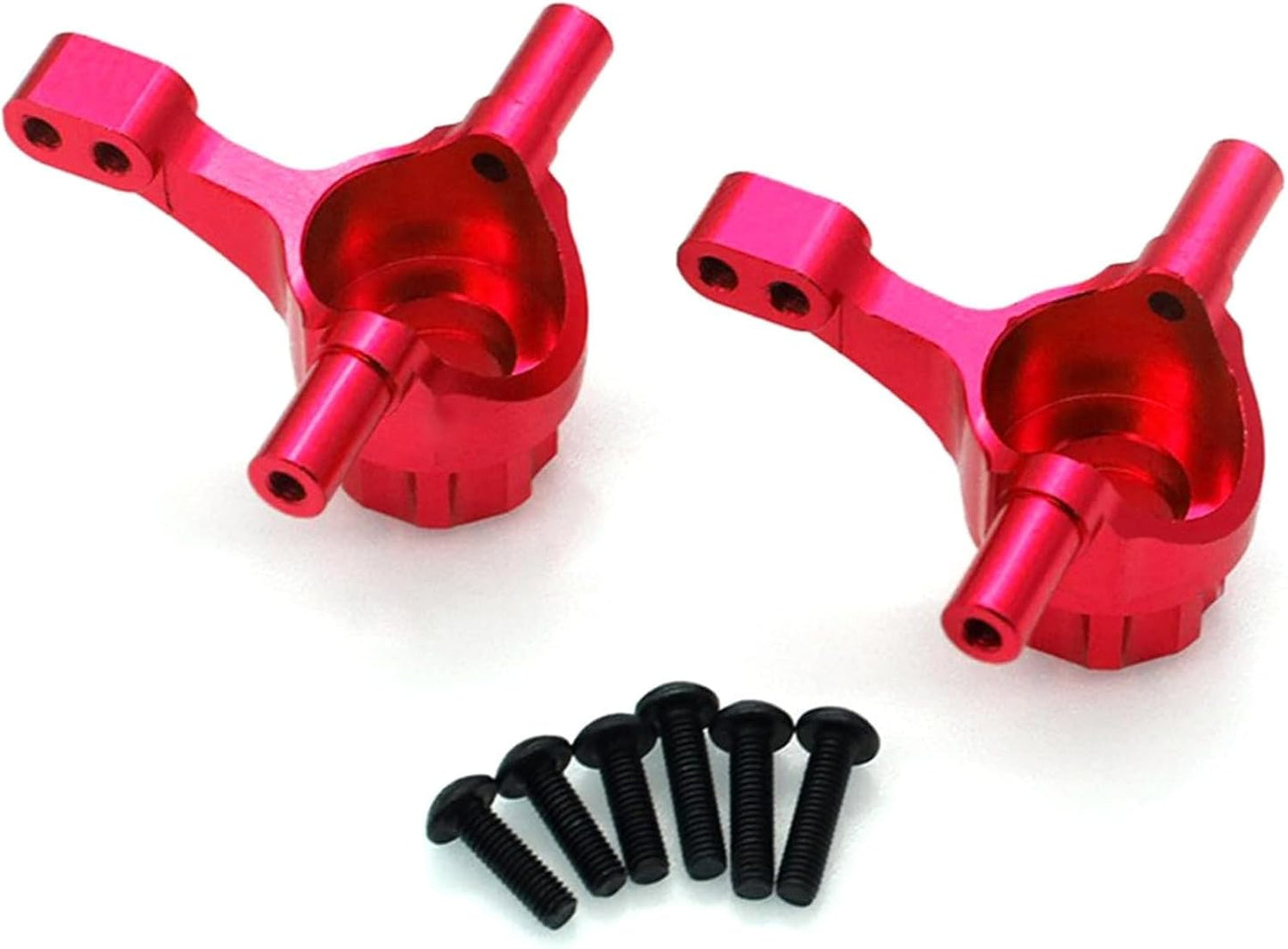 RC TT-02 Full Set Upgrade Kit Aluminum Drive Shaft Swing Arm Steering Cup CVD Bumper Motor Base Suspension Arms For Tamiya TT02 Upgrade Part 1/10 On Road Touring Rally Racing Car (Red 21PCS)