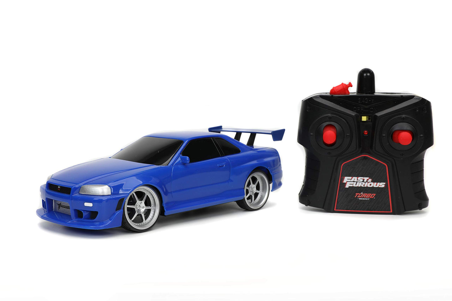 Fast & Furious 7.5" Lykan Hypersport Remote Control Car RC with 2.4GHz, Toys for Kids and Adults