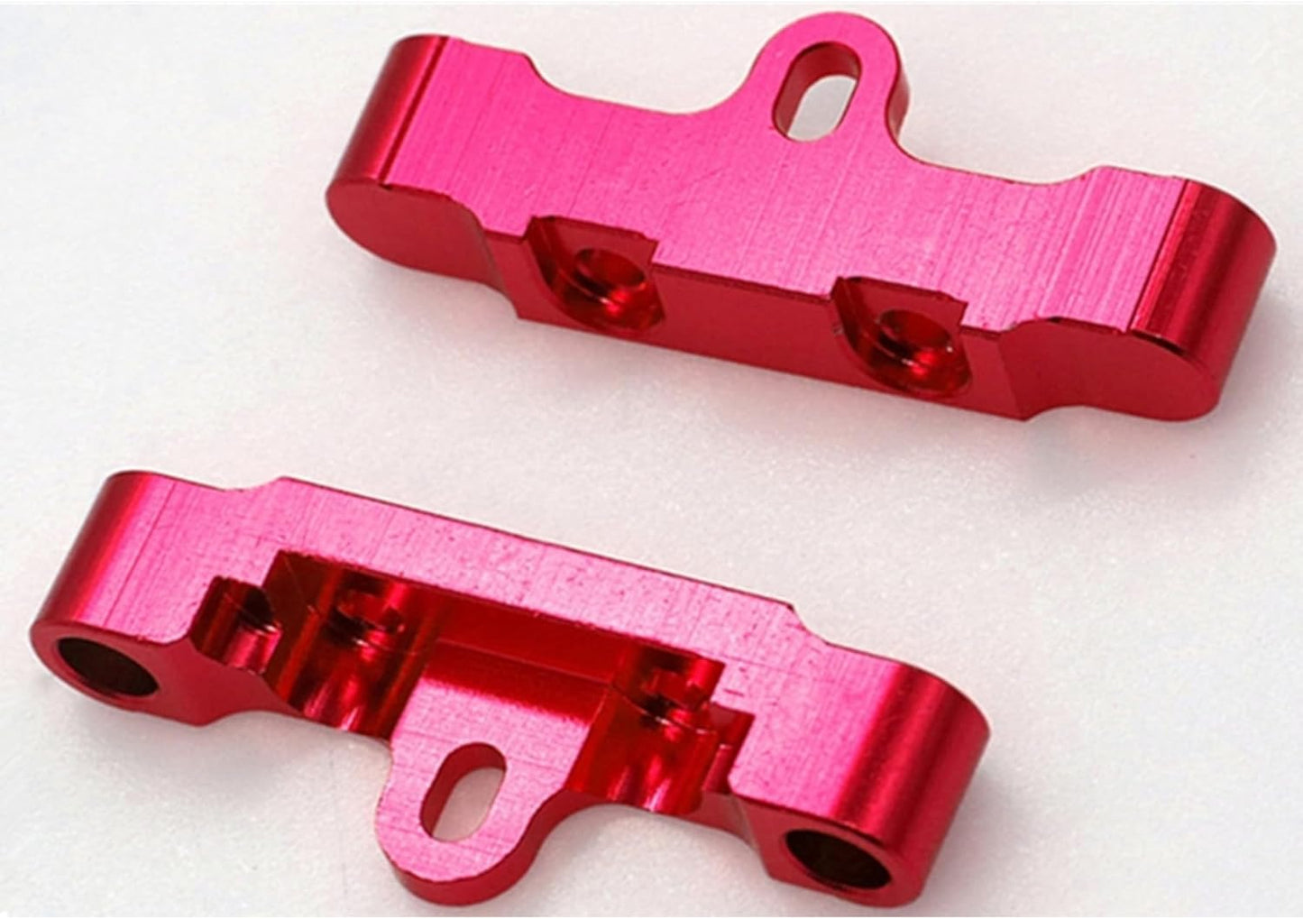 RC TT-02 Full Set Upgrade Kit Aluminum Drive Shaft Swing Arm Steering Cup CVD Bumper Motor Base Suspension Arms For Tamiya TT02 Upgrade Part 1/10 On Road Touring Rally Racing Car (Red 21PCS)
