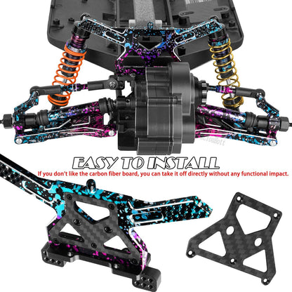 RC Upgrades Part Suspension Arm,Shock Absorber,Drive Shaft,Shock Tower,Caster Block,Steering Blocks,Stub Axle Carriers,Links,Bulkhead for 1/10 Rustler 2WD (VXL),Stampede 2WD (VXL),Colorful