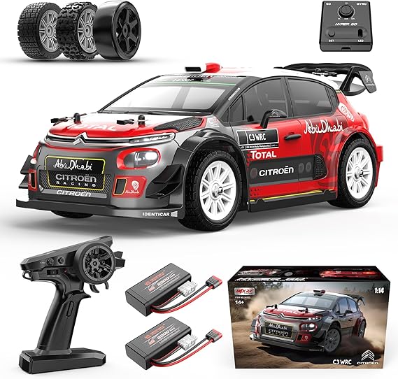 Hyper GO 1/14 Citroen C3 RC Drift Car — 4WD, 40MPH, Brushless, RTR w/ 2 Batteries